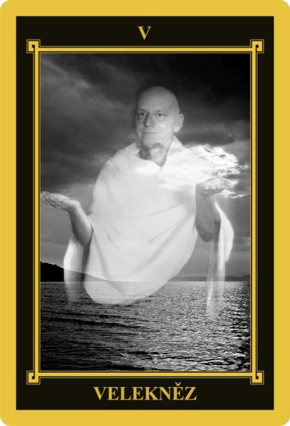 Tarotová karta Velekněz